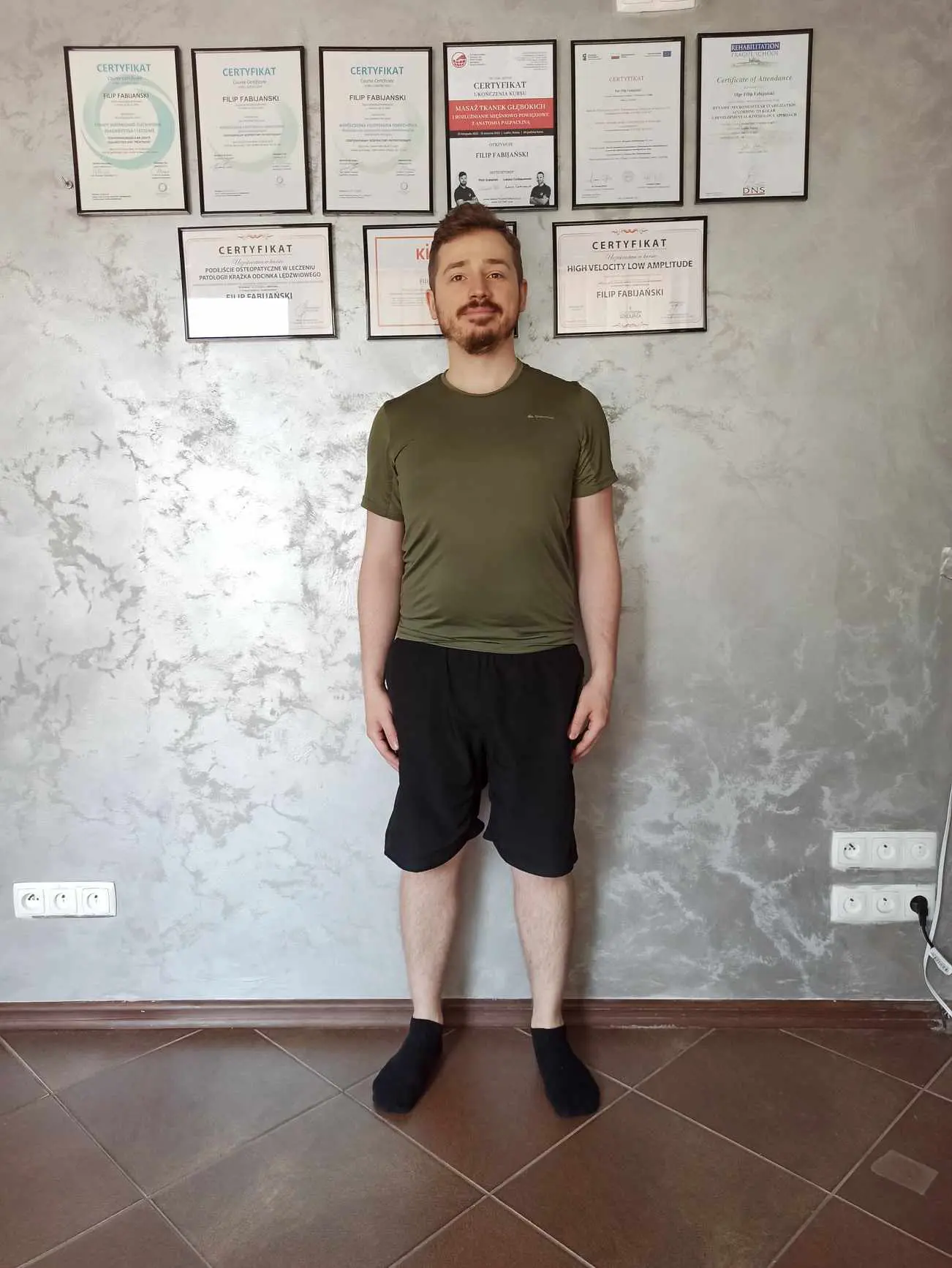 Pozycja wyjściowa na stojąco